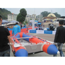 Aluminum floor inflatable raft boat H-SM300 with CE